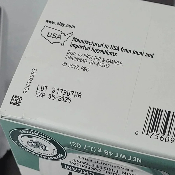 Olay Sensitive Eczema Therapy Skin Relief Cream 48g Colloidal Oatmeal Skin 14CT - Picture 5 of 5